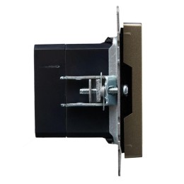 Розетка BRITE USB A+C 18Вт РЮ11-1-БрШ механизм шампань IEK BR-U22-018-K37