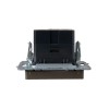 Розетка BRITE USB A+C 18Вт РЮ11-1-БрШ механизм шампань IEK BR-U22-018-K37