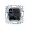 Розетка BRITE USB A+A 3.1А РЮ10-1-БрА механизм алюм. IEK BR-U21-D31-K47