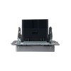 Розетка BRITE USB A+A 3.1А РЮ10-1-БрА механизм алюм. IEK BR-U21-D31-K47