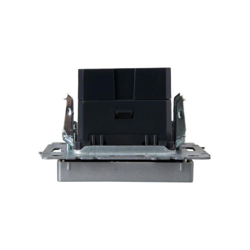 Розетка BRITE USB A+A 3.1А РЮ10-1-БрА механизм алюм. IEK BR-U21-D31-K47
