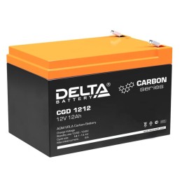Аккумулятор профессиональный 12В 12А.ч CGD 1212 Delta 4614010020004