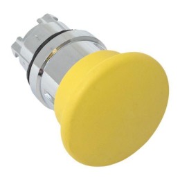 Механизм кнопки исполнительный XB4 "Грибок" возврат. без фиксации без подсветки желт. PROxima EKF XB