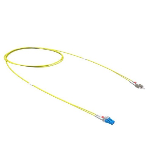 Шнур оптический коммутационный LC-UPC/ST-UPC Duplex 9/125 OS2 Tx-Rx LSZH 1м DKC RNPC9DSULU1