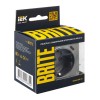 Розетка BRITE РЮш11-1-БрС 16А с USB A+C 18Вт с заземл. защ. шторки механизм сталь IEK BR-R14-16-U22-
