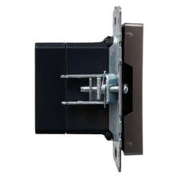 Розетка BRITE USB A+A 3.1А РЮ10-1-БрС механизм сталь IEK BR-U21-D31-K46