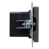 Розетка BRITE USB A+C 18Вт РЮ11-1-БрС механизм сталь IEK BR-U22-018-K46