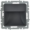 Подсветка светодиодная BRITE встраив. ПЛ20-БрГ механизм графит IEK BR-FL20-K53
