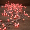 Гирлянда светодиодная "Мишура LED" 3м 288LED красн. 18Вт 220-240В IP20 провод ПВХ прозр. Neon-Night