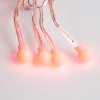 Гирлянда светодиодная "Мишура LED" 3м 288LED красн. 18Вт 220-240В IP20 провод ПВХ прозр. Neon-Night