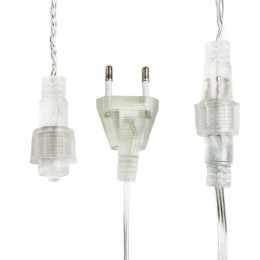 Гирлянда светодиодная "Мишура LED" 3м 288LED красн. 18Вт 220-240В IP20 провод ПВХ прозр. Neon-Night