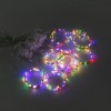 Гирлянда светодиодный занавес из росы 3х3м 300 LED IP20 USB + пульт управления с крючками для крепле