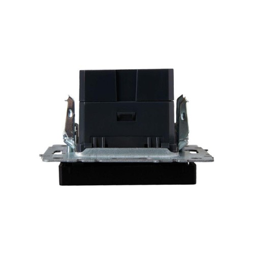 Розетка BRITE USB A+A 3.1А РЮ10-1-БрГ механизм графит IEK BR-U21-D31-K53