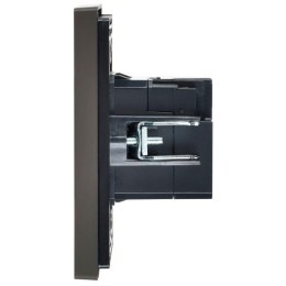 Розетка USB A+C 3.1А FORTE&PIANO FP350 сер. IEK FP-U22-D31-K03