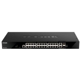 Коммутатор управляемый L3 DGS-1520-28/A1A стекируемый с 24 портами 10/100/1000Base-T 2 портами 10GBa