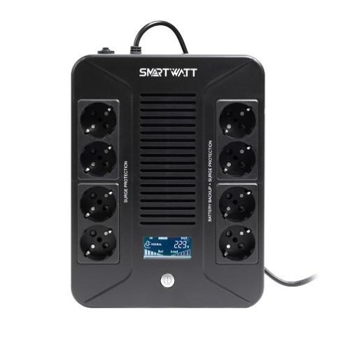 Источник бесперебойного питания UPS SAFE PRO LCD 600  SmartWatt 3703020280001