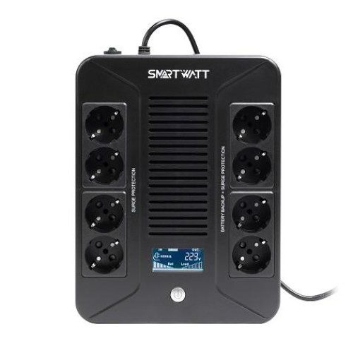 Источник бесперебойного питания UPS SAFE PRO LCD 1000  SmartWatt 3703020280003