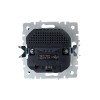 Розетка BRITE РЮш11-1-БрТБ 16А с USB A+C 18Вт с заземл. защ. шторки темн. механизм бронза IEK BR-R14