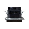 Розетка BRITE РЮш11-1-БрТБ 16А с USB A+C 18Вт с заземл. защ. шторки темн. механизм бронза IEK BR-R14
