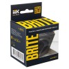 Розетка BRITE РЮш11-1-БрТБ 16А с USB A+C 18Вт с заземл. защ. шторки темн. механизм бронза IEK BR-R14