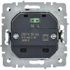 Подсветка светодиодная BRITE встраив. ПЛ20-БрЧ механизм черн. IEK BR-FL20-K02