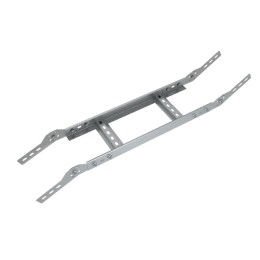 Угол для лотка шарнирный вертикальный 500х100 сталь 1.5мм LSHL100-500-1.5 HD КМ LO8370