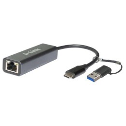 Адаптер сетевой DUB-2315/A1A 2.5 Gigabit Ethernet/USB Type-C (переходник USB Type-C/USB Type-A) D-li