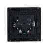 Розетка СП FORTE&PIANO FP514 16А с заземл. без защ. шторок безвинт. крепл. сталь IEK FP-R11-16-1-K46