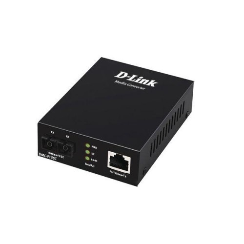 Медиаконвертер DMC-F15SC/B1A (100BASE-TX по витой паре в 100BASE-FX по одномодовому волокну (15км SC