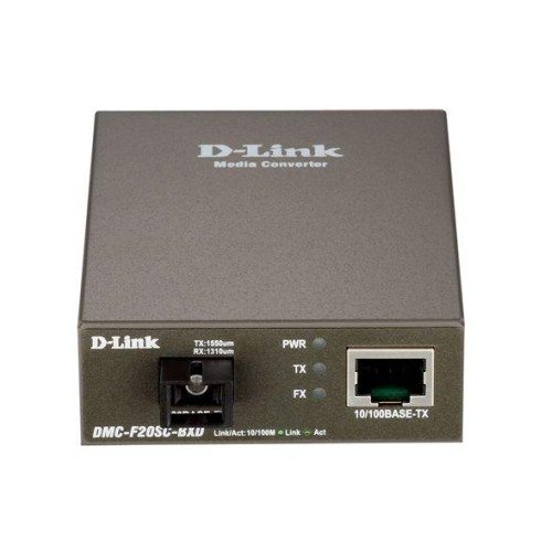 Медиаконвертер DMC-F20SC-BXD/B1A (1 порт 10/100Base-TX; 1 порт 100Base-FX + разъем SC (ТХ: 1550 нм;