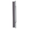 Рамка 1-м BRITE РУ-1-2-БрСе стекло сер. IEK BR-M12-G-K03