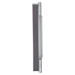 Рамка 1-м BRITE РУ-1-2-БрСе стекло сер. IEK BR-M12-G-K03