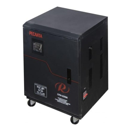 Стабилизатор СПН-22500 1ф 22.5кВт 90-260В IP20 пониж. напр. Ресанта 63/6/30