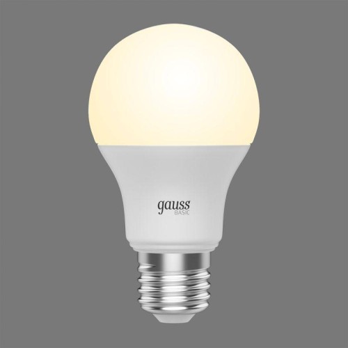 Лампа светодиодная Basic A60 11.5Вт 3000К E27 1060лм GAUSS 1023212