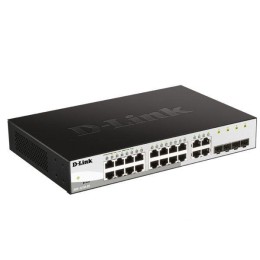 Коммутатор настраиваемый DGS-1210-20/F2A WebSmart (16 портов 10/100/1000Base-T и 4 комбо-порта 100/1