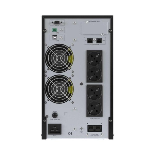 Источник бесперебойного питания онлайн для Small Tower 2000В.А/1800Вт 1/1 4хSchuko EPO USB RS-232 RJ