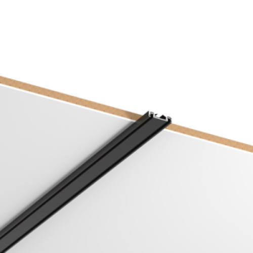 Шинопровод магнитный накладной 1.5м для магнитной системы Galakti черн. VARTON V4-R7-09.SM23.TRK-001