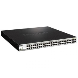 Коммутатор настраиваемый DGS-1210-52MPP/E2A WebSmart (48 порта 10/100/1000Base-T; PoE 802.3af/802.3a