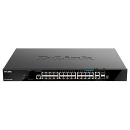 Коммутатор управляемый L3 DGS-1520-28MP/A1A стекируемый (20 портов 10/100/1000Base-T 4 порта 100/100