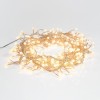 Гирлянда светодиодная "Мишура LED" 3м 288LED желт. 18Вт 220-240В IP20 провод ПВХ прозр. Neon-Night 3