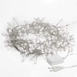 Гирлянда светодиодная "Мишура LED" 3м 288LED желт. 18Вт 220-240В IP20 провод ПВХ прозр. Neon-Night 3