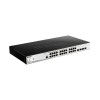 Коммутатор управляемый L2 DGS-1210-28/ME/P/B2A (24 порта 10/100/1000Base-T и 4 порта 1000Base-X SFP