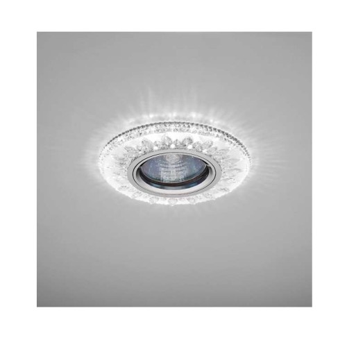 Светильник Emilia LED 51 2 70 декор. огран. полимер. со светодиод. подсвет. MR 16 прозр. ИТАЛМАК IT8