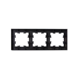 Рамка 3-м BRITE РУ-3-2-БрТБ стекло темн. бронза IEK BR-M32-G-K45