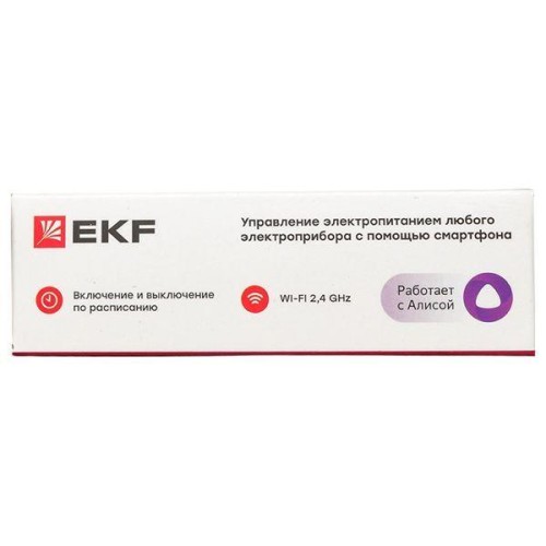 Реле Умное 10А Wi-FI Connect EKF ss-10a-wf