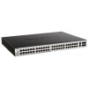 Коммутатор управляемый стекируемый L3 DGS-3130-54TS/B1A с 48 портами 10/100/1000Base-T 2 портами 10G