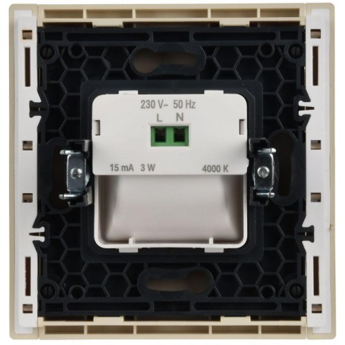 Подсветка светодиодная FORTE&PIANO встраив. FP457 ваниль IEK FP-FL20-K10