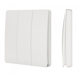 Arlight INTELLIGENT Панель TUYA-228-3-RF-SUF (kinetic, 433MHz) (INTELLIGENT IP67 Пластик, 3 года)