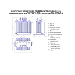 Трансформатор ТМГ12-1000/10/0.4 Д/Ун-11 У1 ЭЛЕКТРОЩИТ Чехов