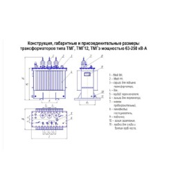 Трансформатор ТМГэ-160/6/0.4 Д/Ун-11 У1 ЭЛЕКТРОЩИТ Чехов